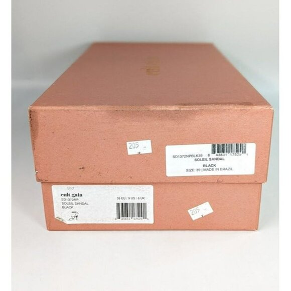 Cult Gaia Women's Soleil Black Lace Up High Heel Sandals Size 39 (MSRP $388) - Picture 9 of 9